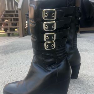 Icon motorcycle boots